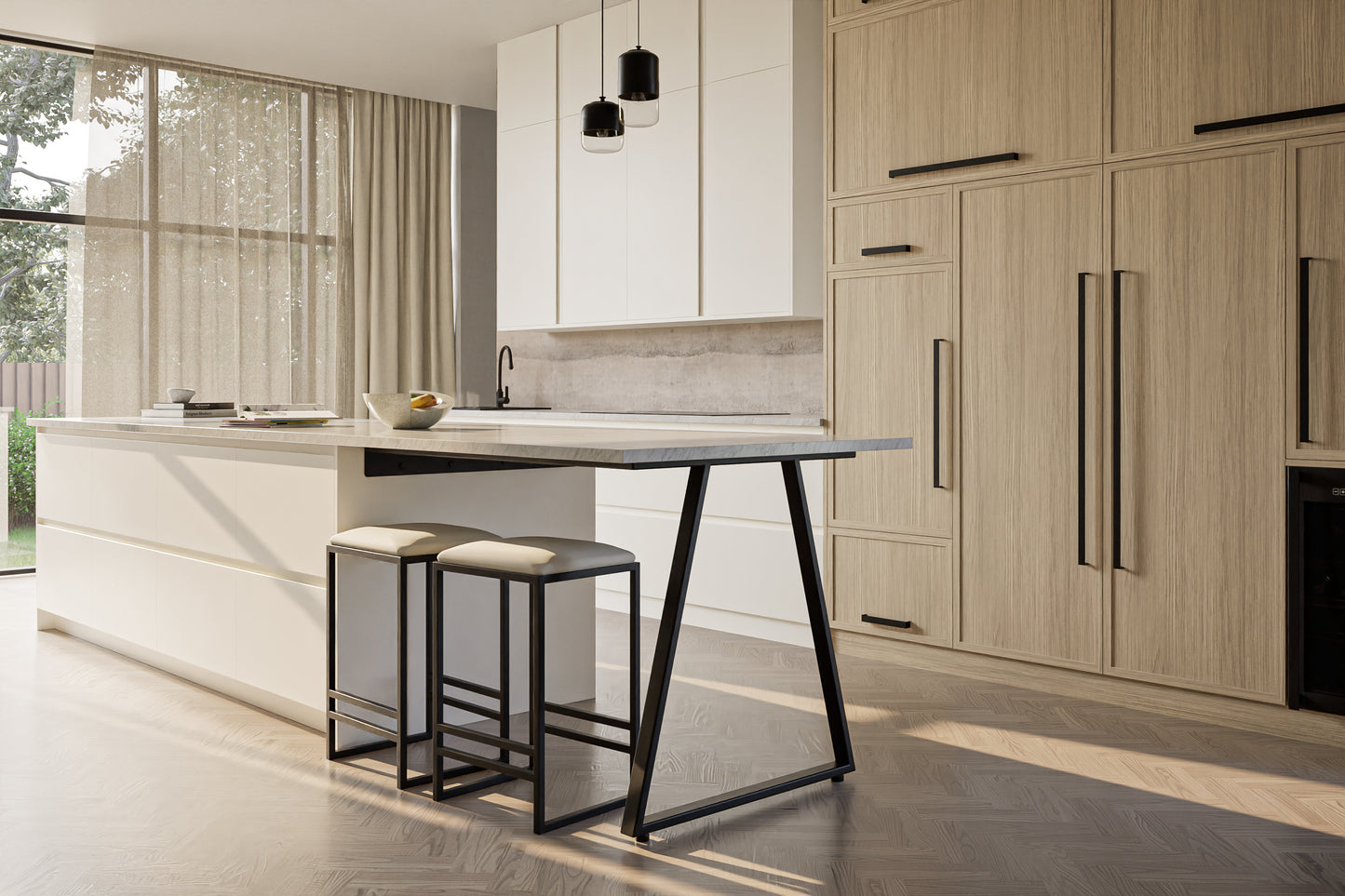 Essi Kitchen Island Leg