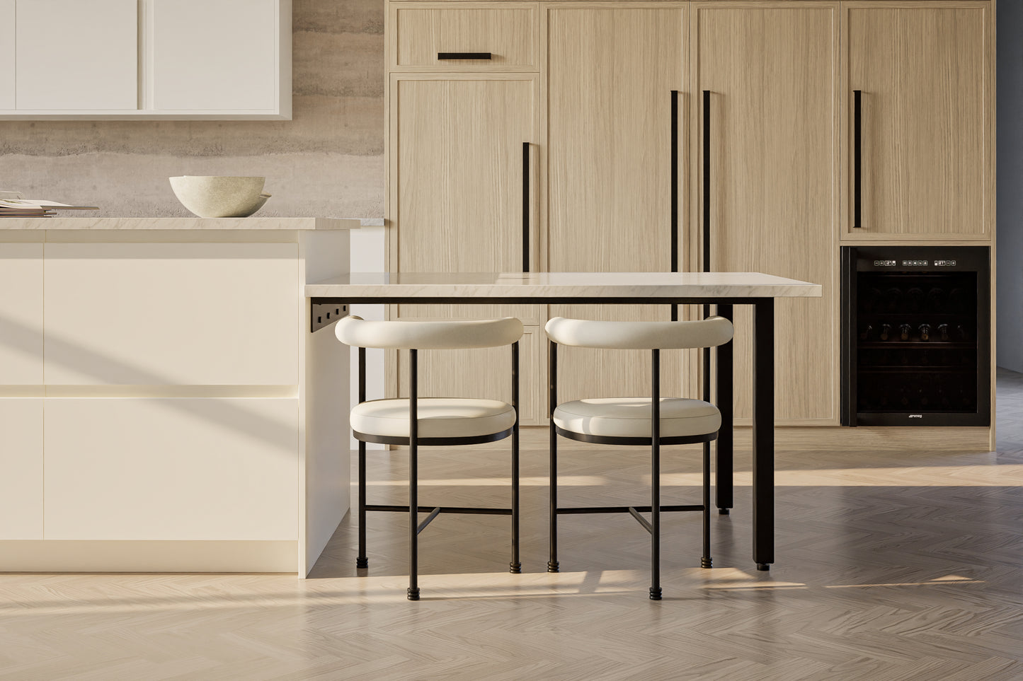 June Kitchen Island Table Leg