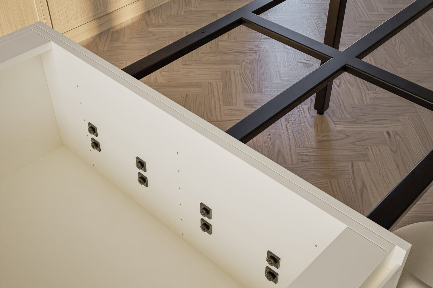 June Kitchen Island Table Leg
