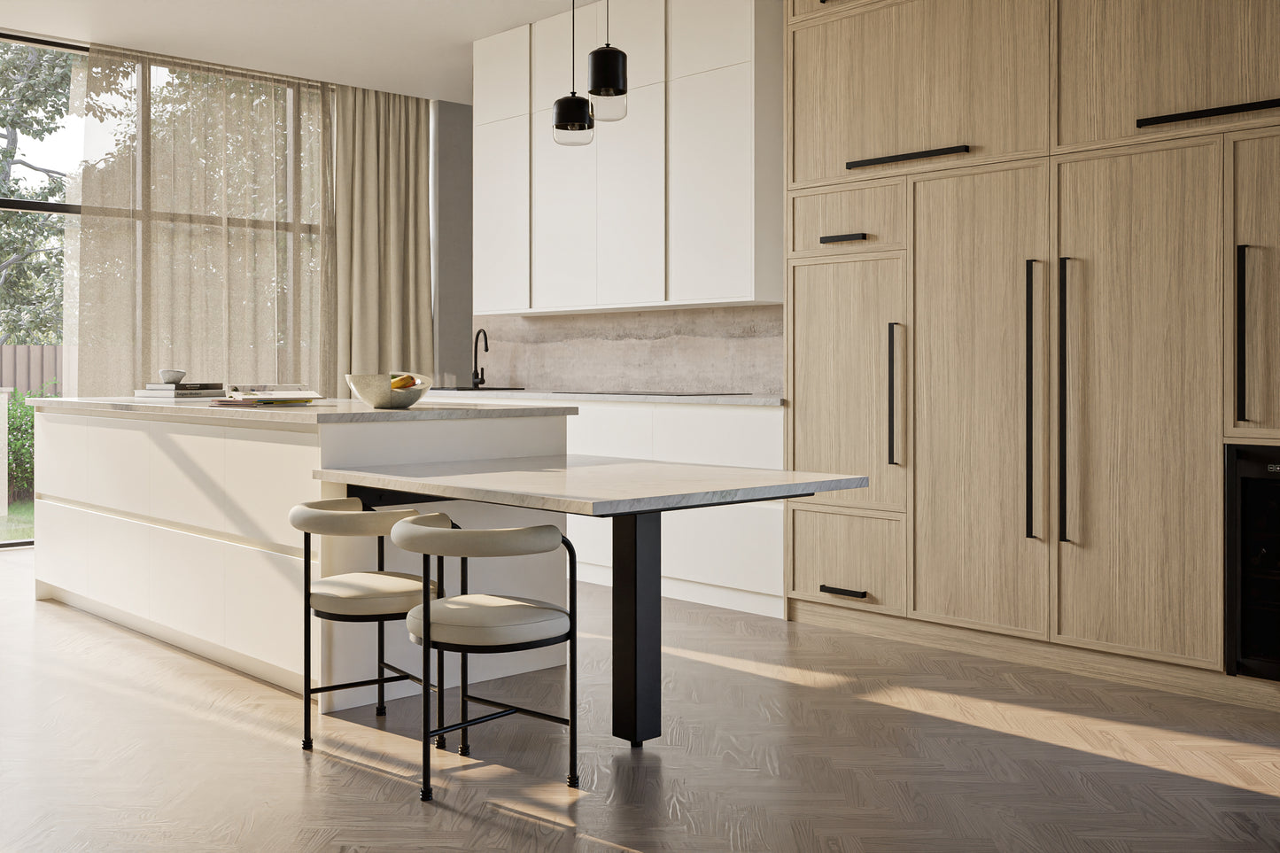Skye Kitchen Island Table Leg
