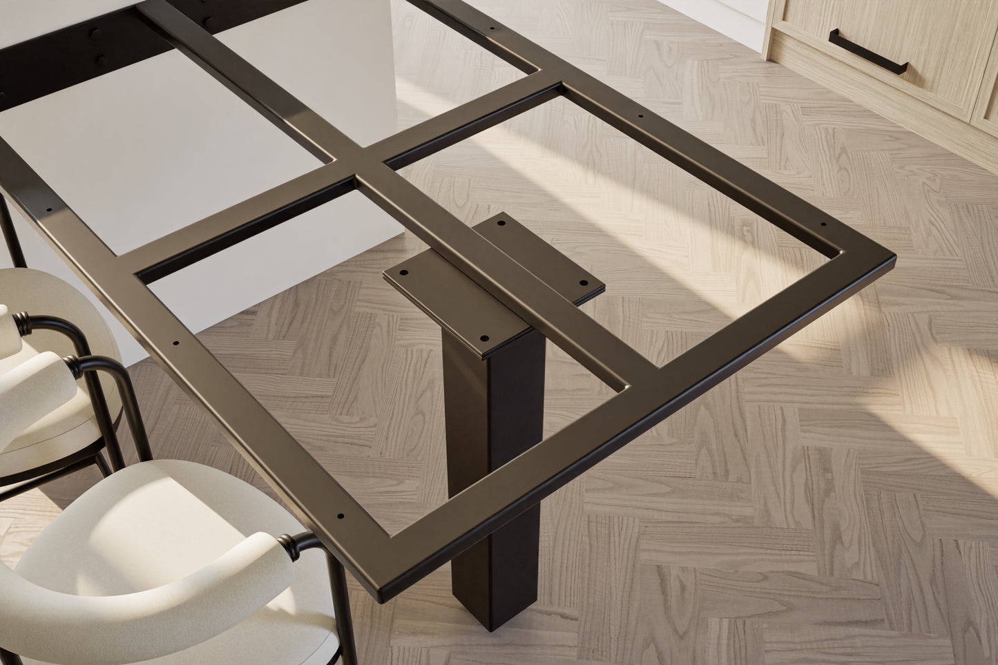 Skye Kitchen Island Table Leg