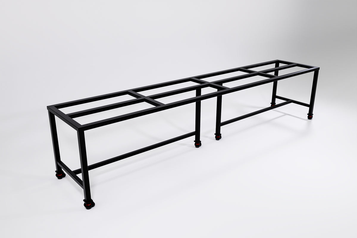Monza Counter-Height Table with Adjustable Caster Wheels