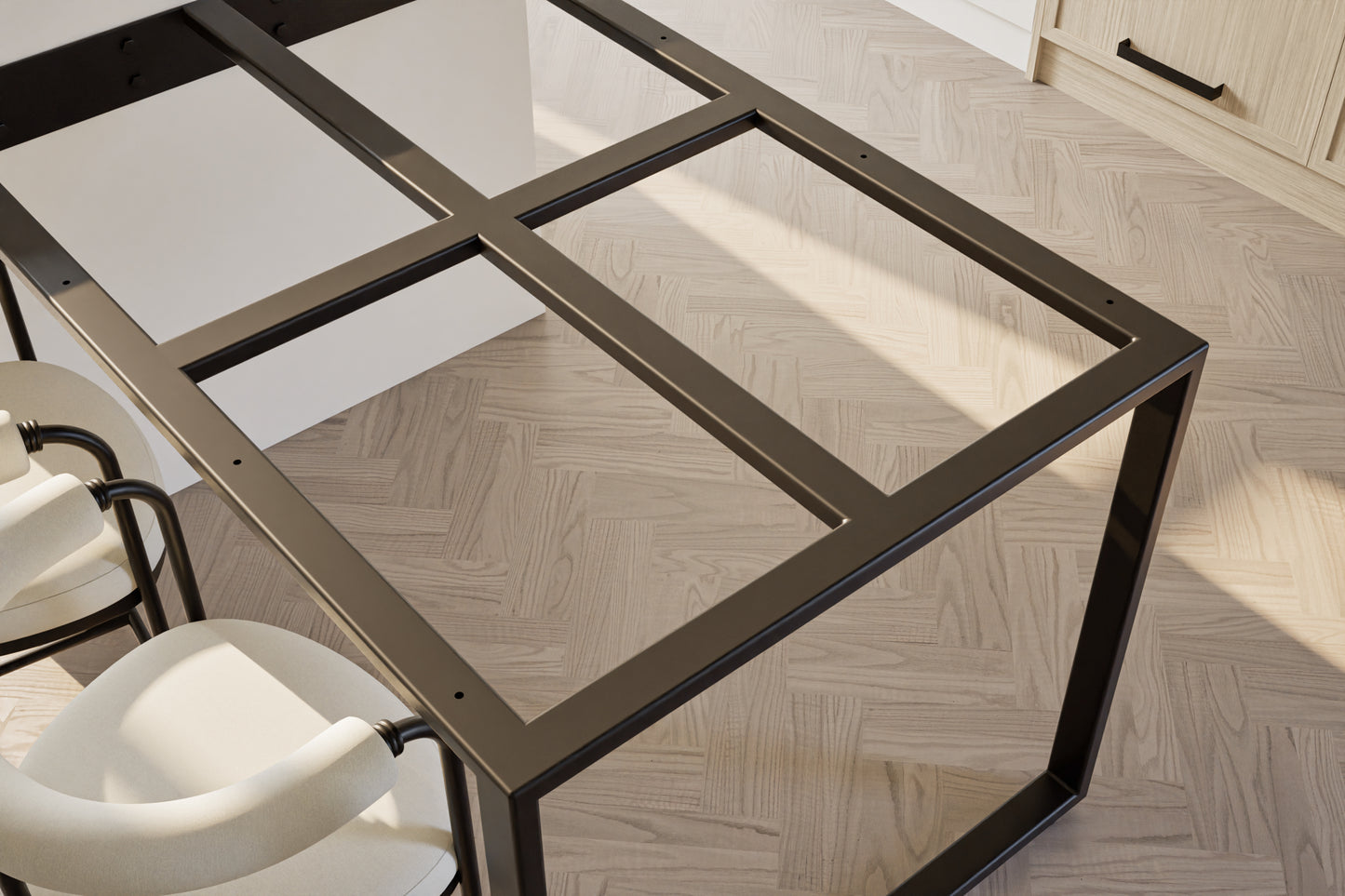 Boxy Kitchen Island Table Leg