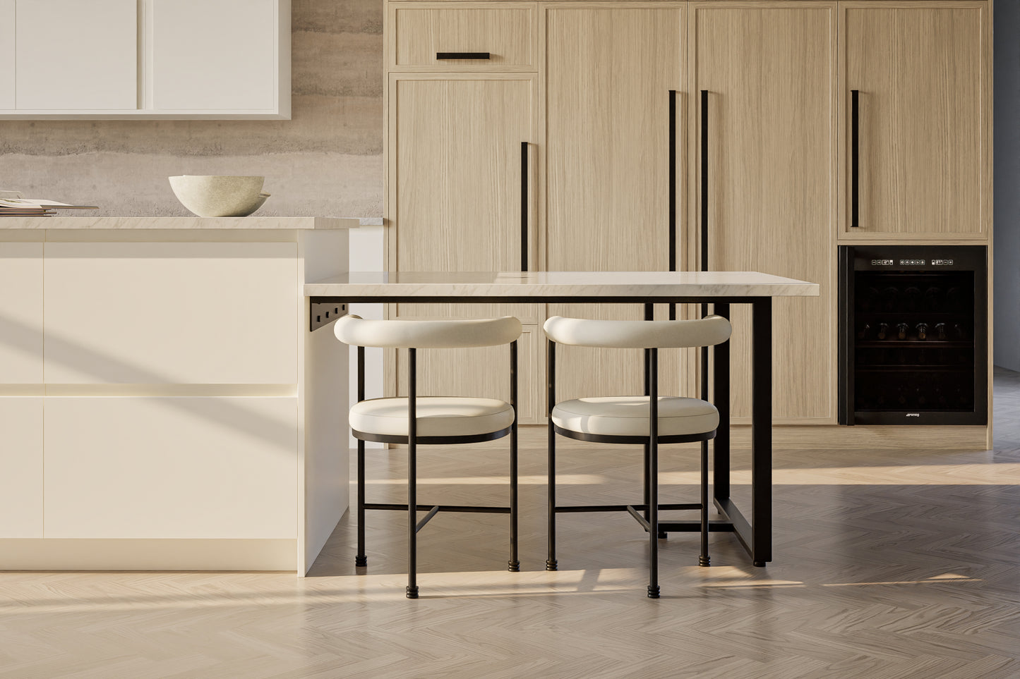Ari Kitchen Island Table Leg
