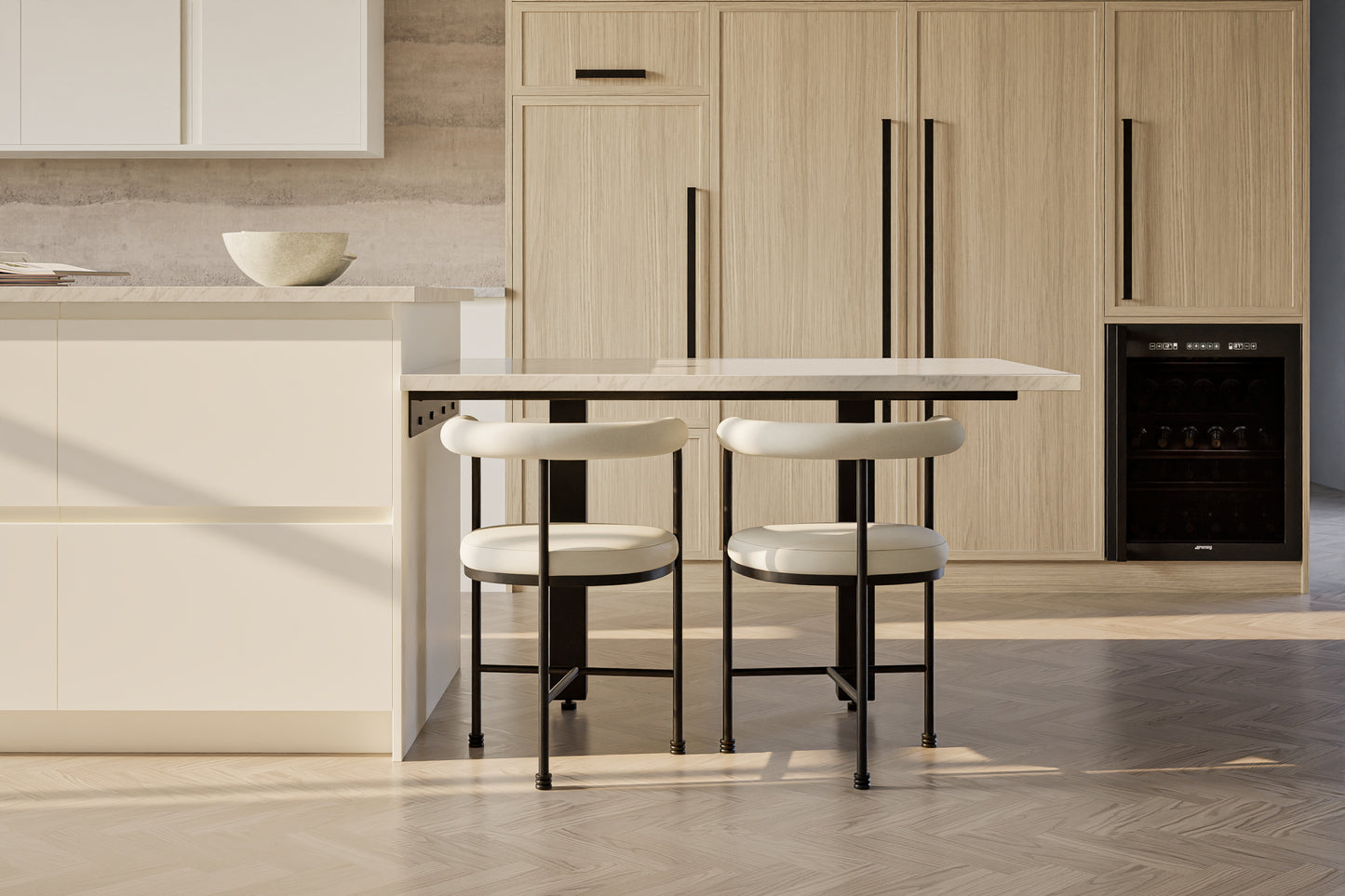 Skye-Twin Kitchen Island Table Leg