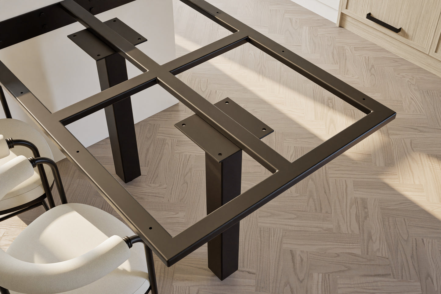 Skye-Twin Kitchen Island Table Leg