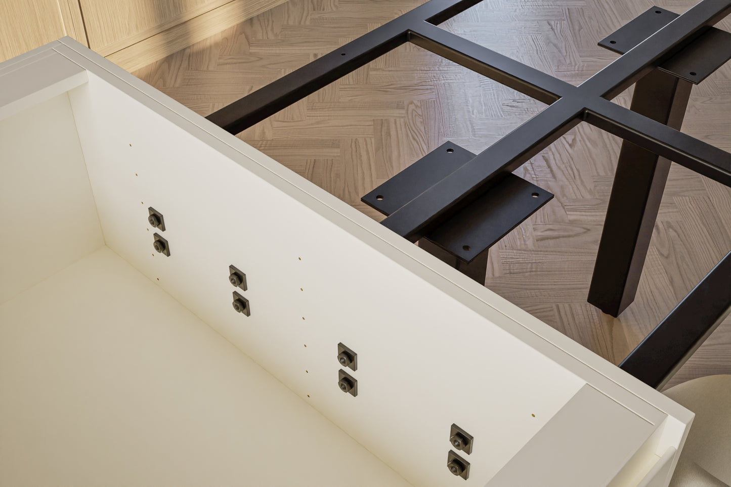 Skye-Twin Kitchen Island Table Leg
