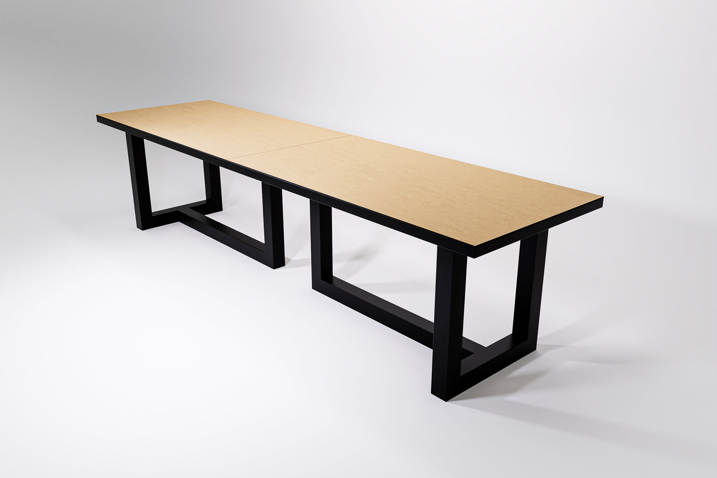 Modular Table Base with Plywood Sub-top