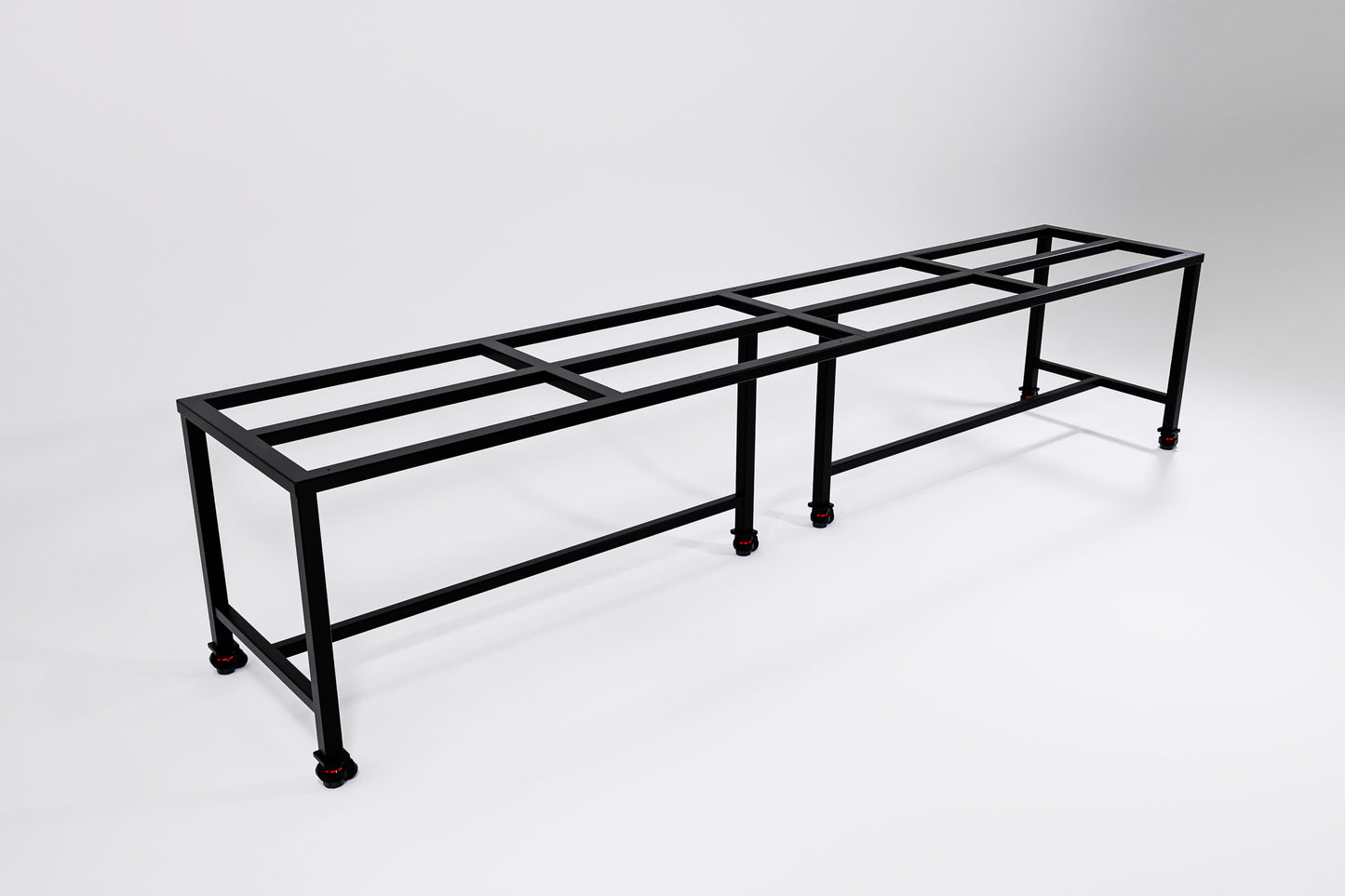 Monza Counter-Height Table with Adjustable Caster Wheels