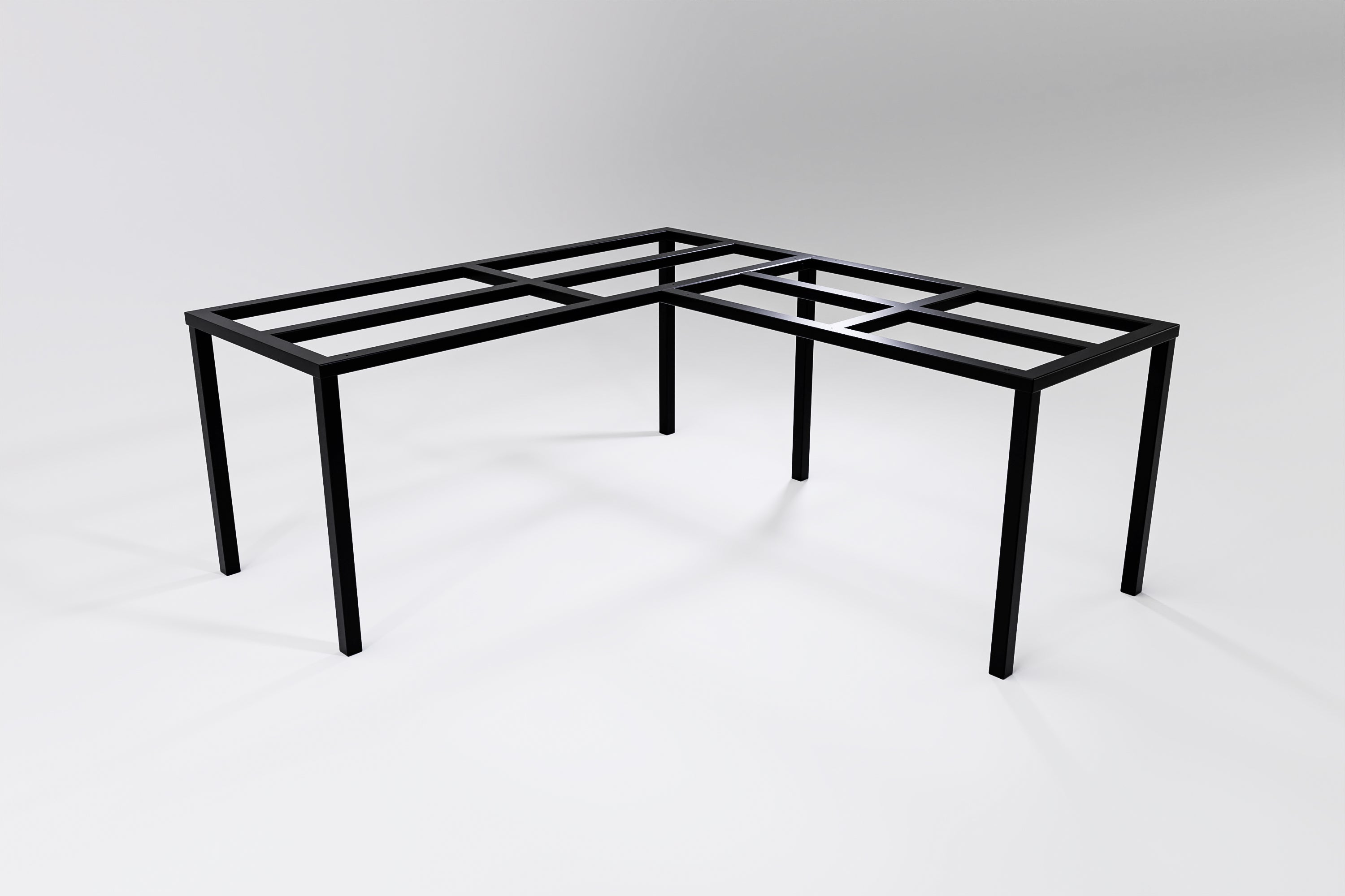 L-Shaped Counter-Height Table Frame for Offices and Home – Tilia Creations