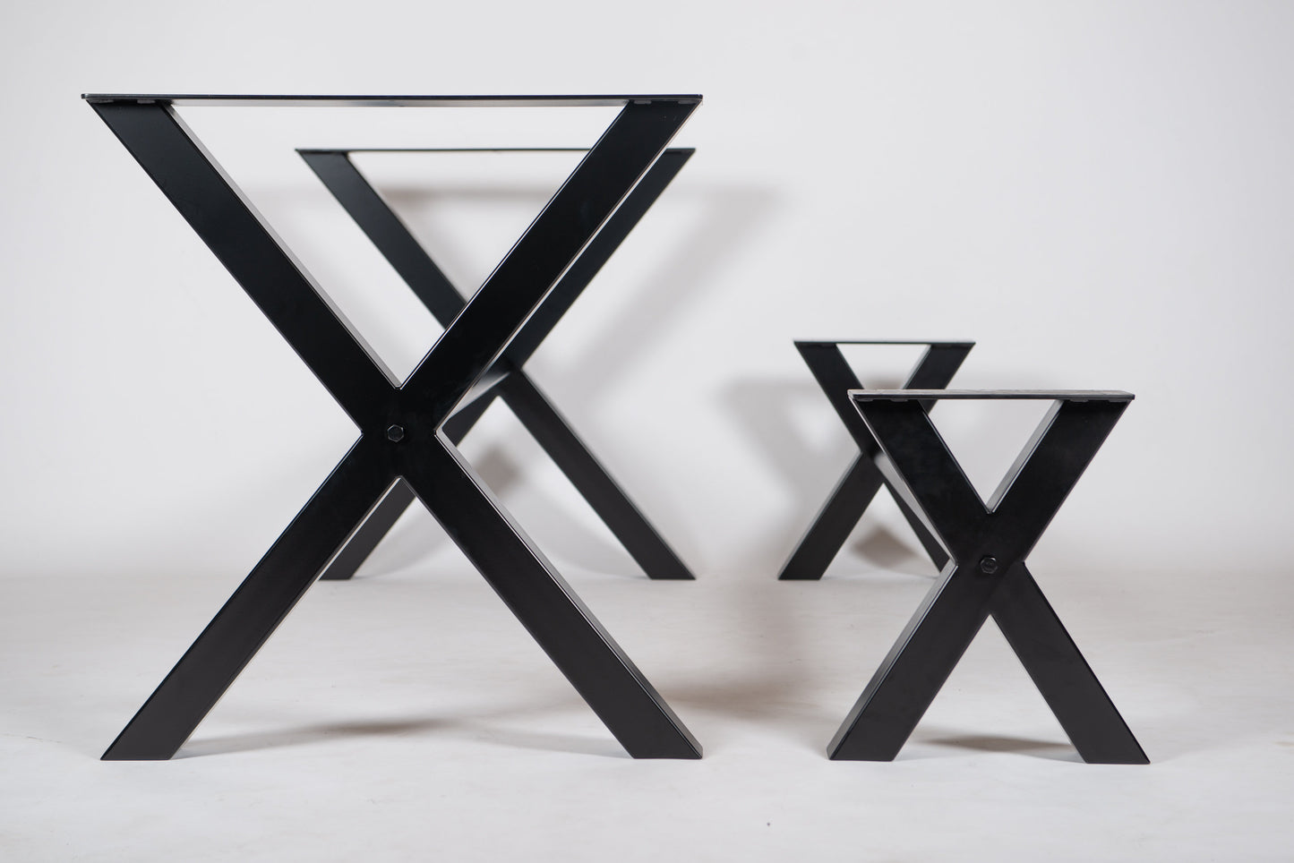 The 'X' - Dining Table Base and Bench Base (SET/BUNDLE)